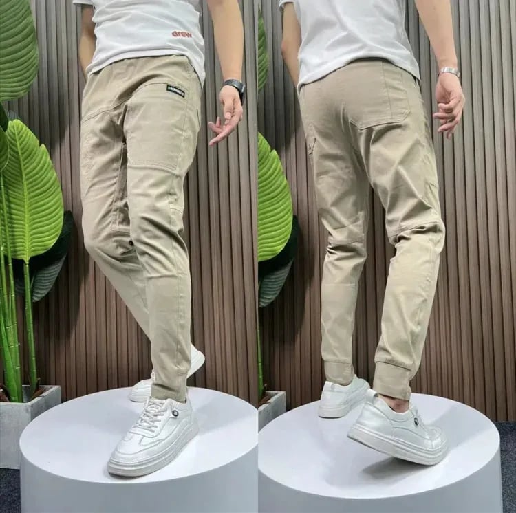 👖🔥LAST DAY 56% OFF🔥Men's High Stretch Multi-pocket Skinny Cargo Pants