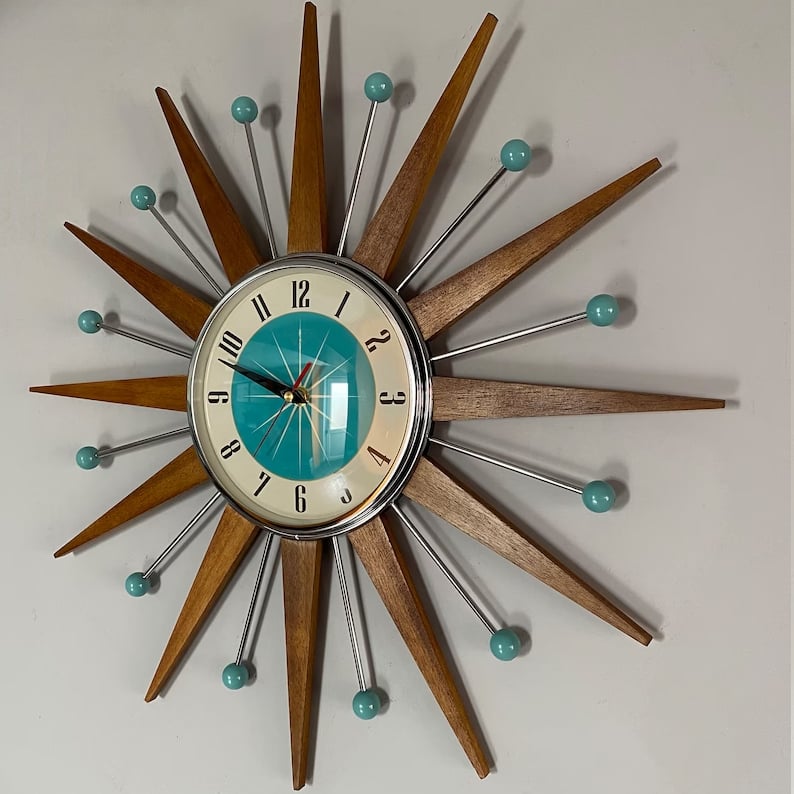 š„Hot Saleš„Starburst Sunburst Clock