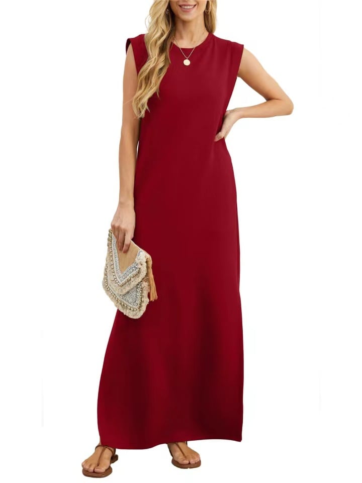 💥Hot Promotion 49% OFF💥💕NEW CASUAL LOOSE SPLIT WRINKLE-FREE MAXI DRESS