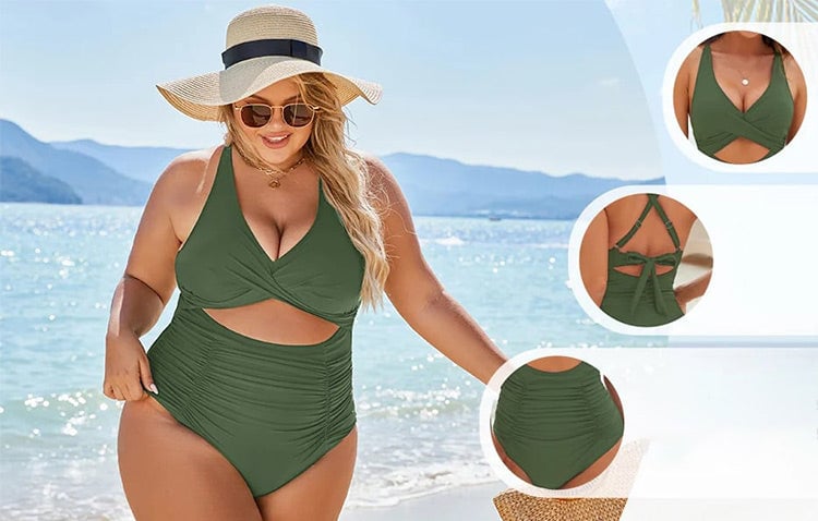 🔥Hot Sale 49% OFF🔥Push Up One Piece Tummy Control Swimsuit