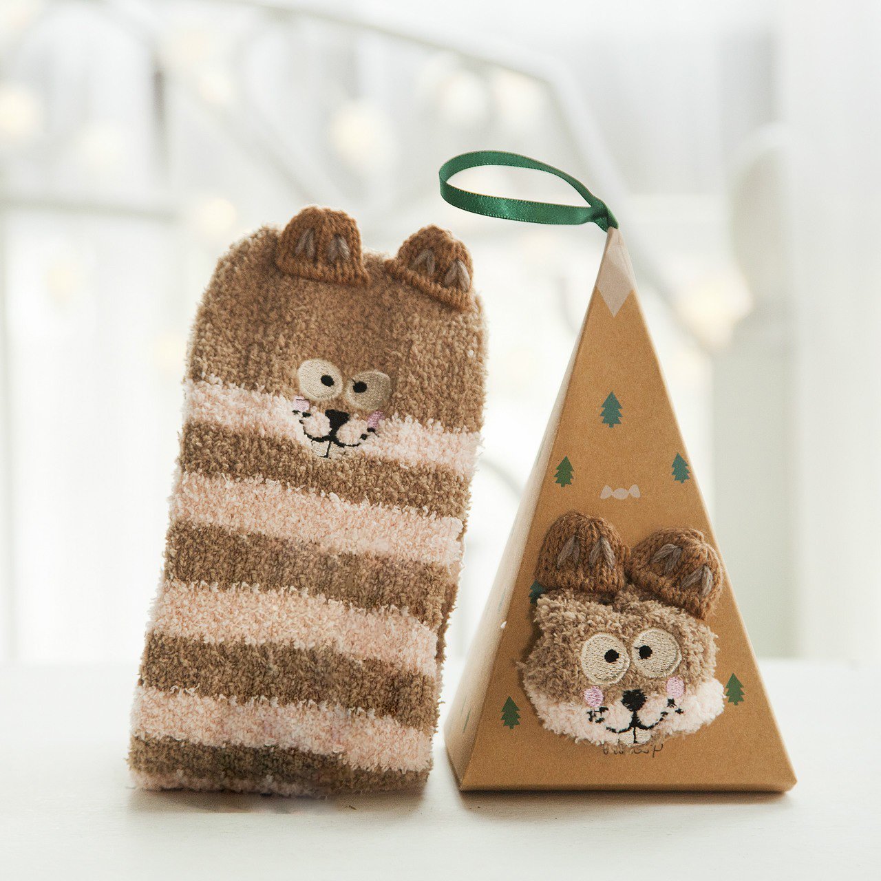 š„Hot Saleš„Cute Christmas Style Thickened Warm Socks