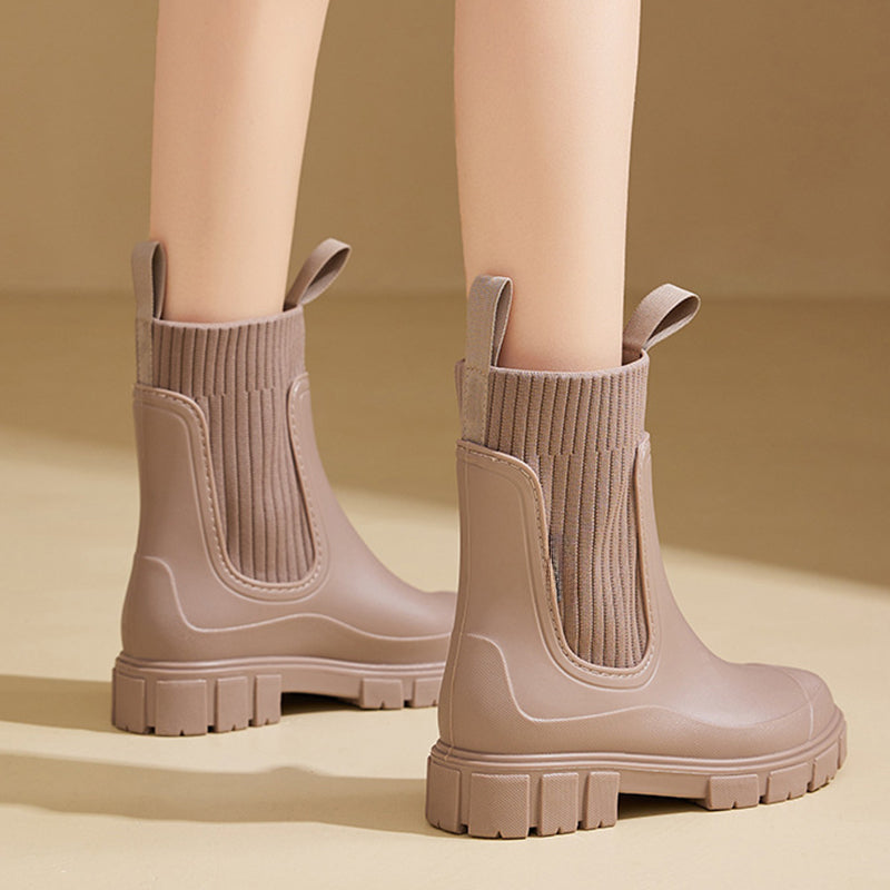 š„Hot saleš„Waterproof Non-Slip Thick Sole Mid-Calf Boots