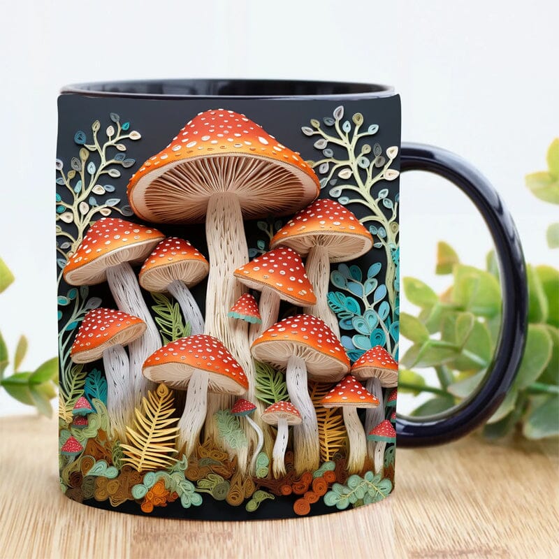 🔥Hot Sale🔥3D Magic Mushrooms Mug
