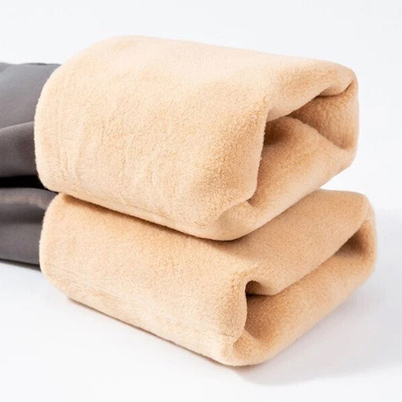 🔥Hot Sale🔥Flawless Legs Fake Translucent Warm Plush Lined Elastic Tights