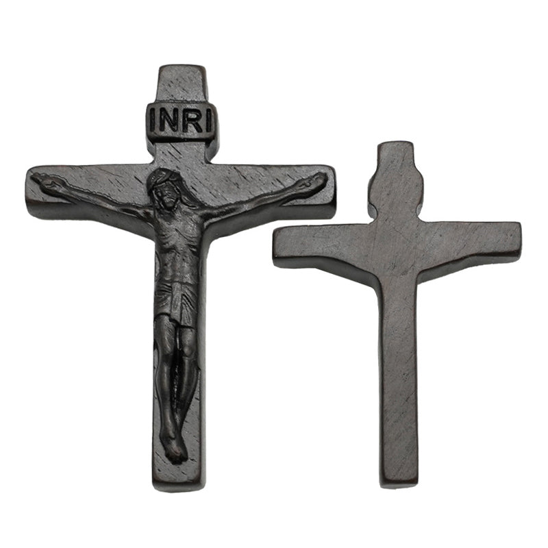 🔥Hot Sale🔥Jesus Cross Wooden Necklace