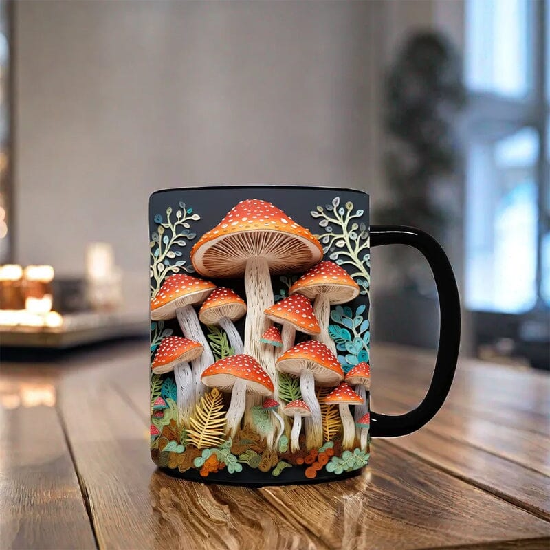 🔥Hot Sale🔥3D Magic Mushrooms Mug