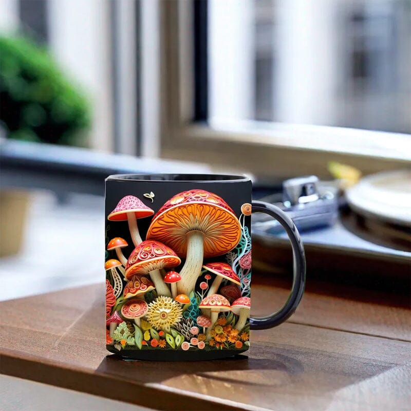 🔥Hot Sale🔥3D Magic Mushrooms Mug