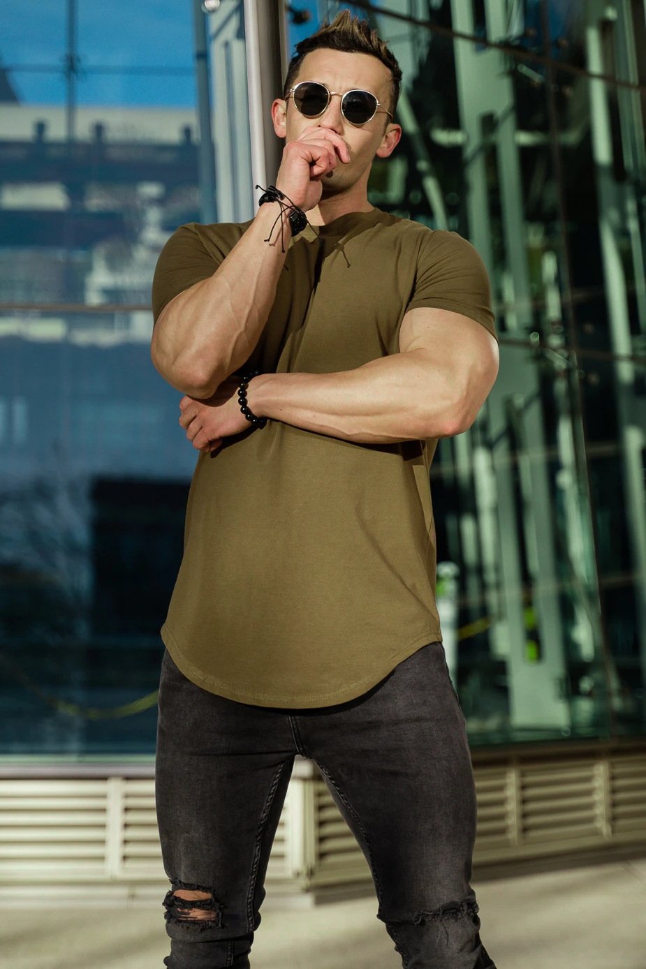 🎉🔥LAST DAY 58% OFF🔥ESSENTIAL DROP-CUT T-SHIRT