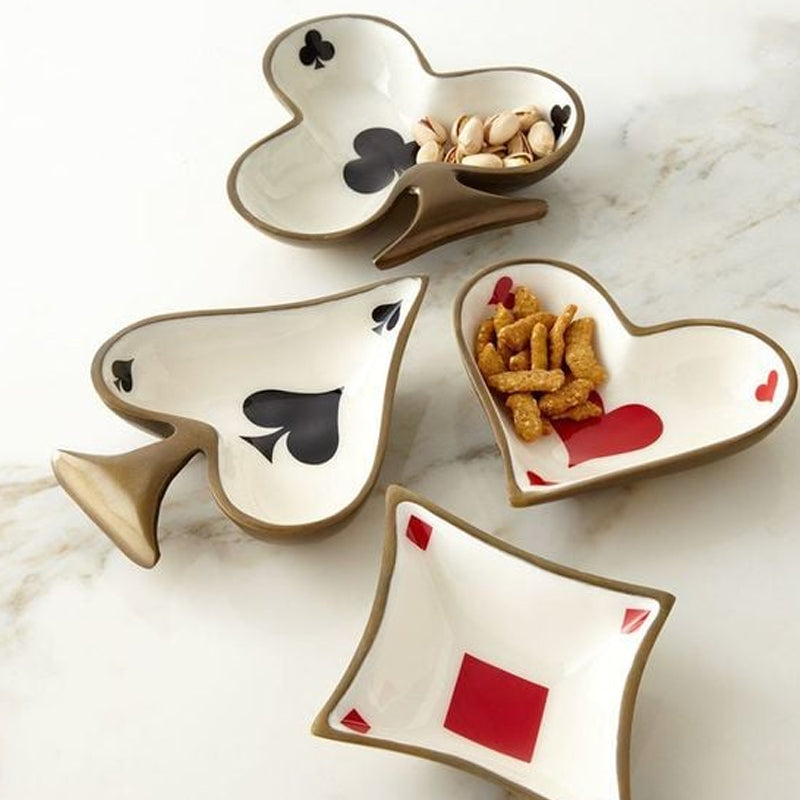 🔥Hot Sale🔥Enamelled Metal Playing Card Dishes