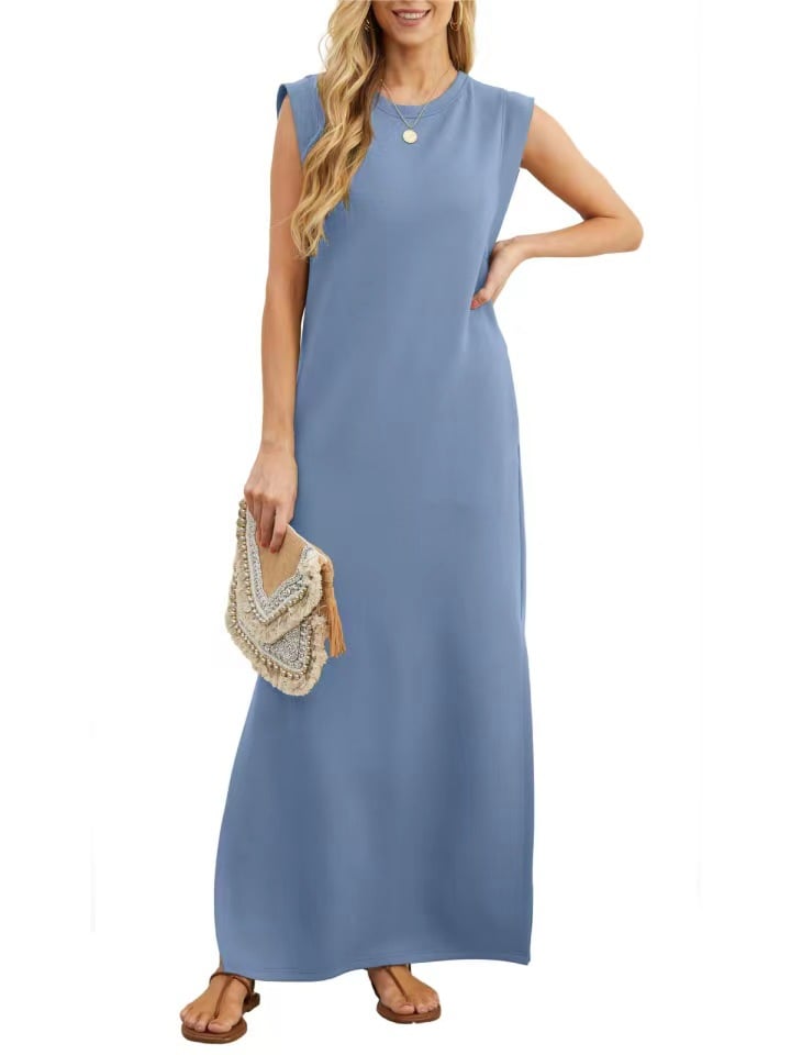 💥Hot Promotion 49% OFF💥💕NEW CASUAL LOOSE SPLIT WRINKLE-FREE MAXI DRESS