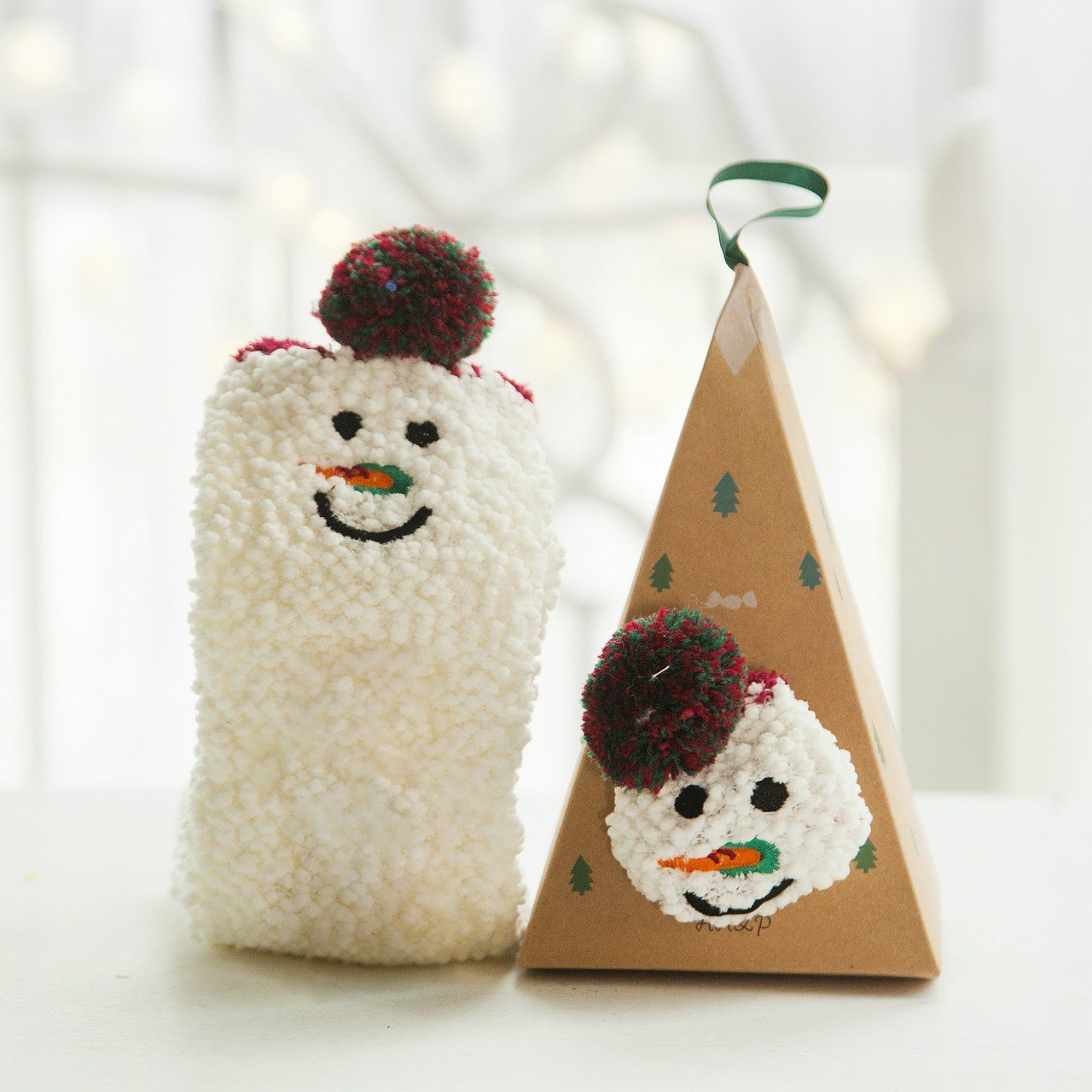 š„Hot Saleš„Cute Christmas Style Thickened Warm Socks