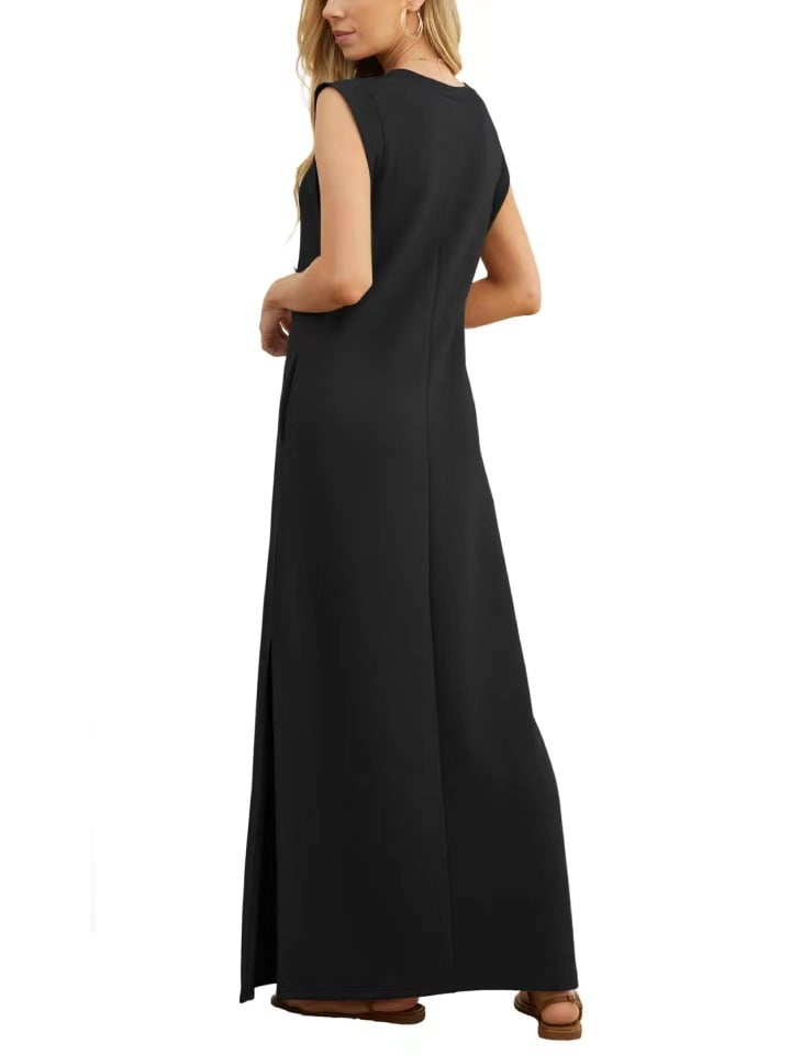 💥Hot Promotion 49% OFF💥💕NEW CASUAL LOOSE SPLIT WRINKLE-FREE MAXI DRESS