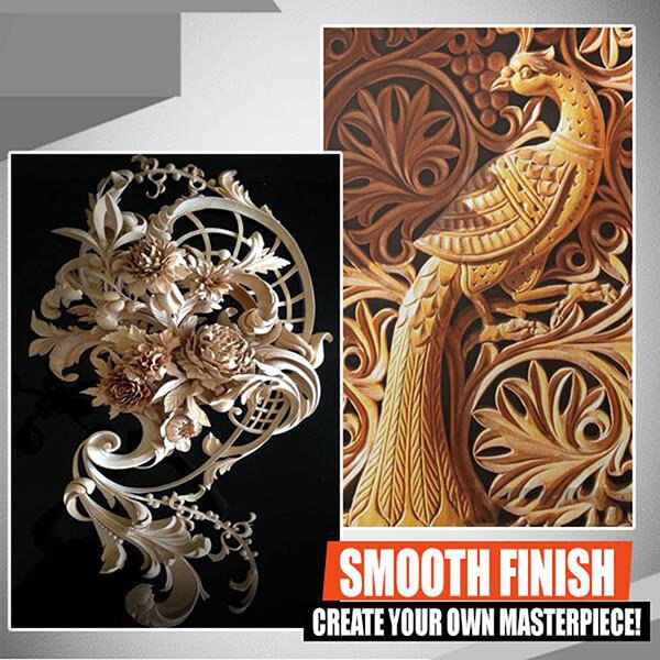Hellohobot - 5-piece woodcarving drill bit sets