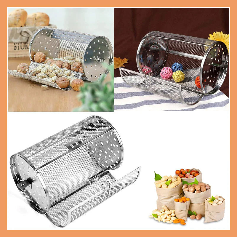 🔥Hot Sale🔥Stainless Steel Rotating Grill