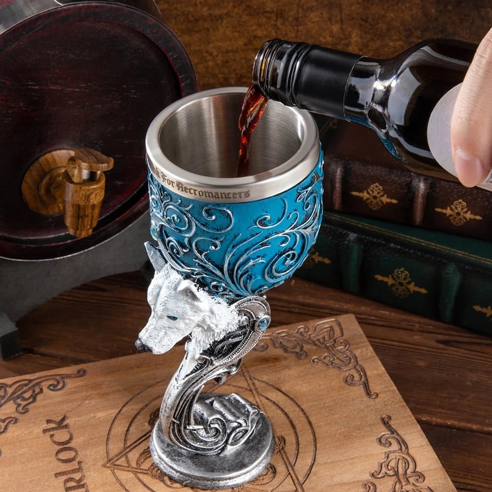 š„Hot saleā¤ļøāš„Magic Style Stainless Steel Decorative Goblet