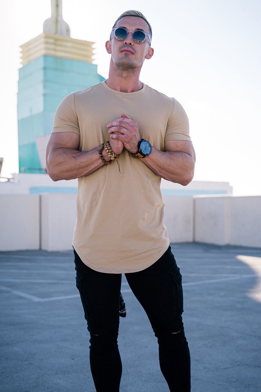 🎉🔥LAST DAY 58% OFF🔥ESSENTIAL DROP-CUT T-SHIRT