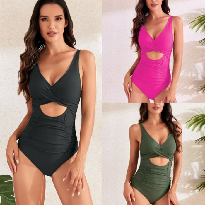 🔥Hot Sale 49% OFF🔥Push Up One Piece Tummy Control Swimsuit