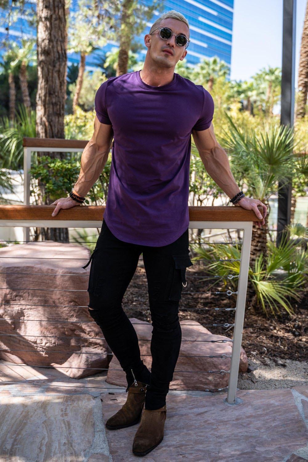 🎉🔥LAST DAY 58% OFF🔥ESSENTIAL DROP-CUT T-SHIRT