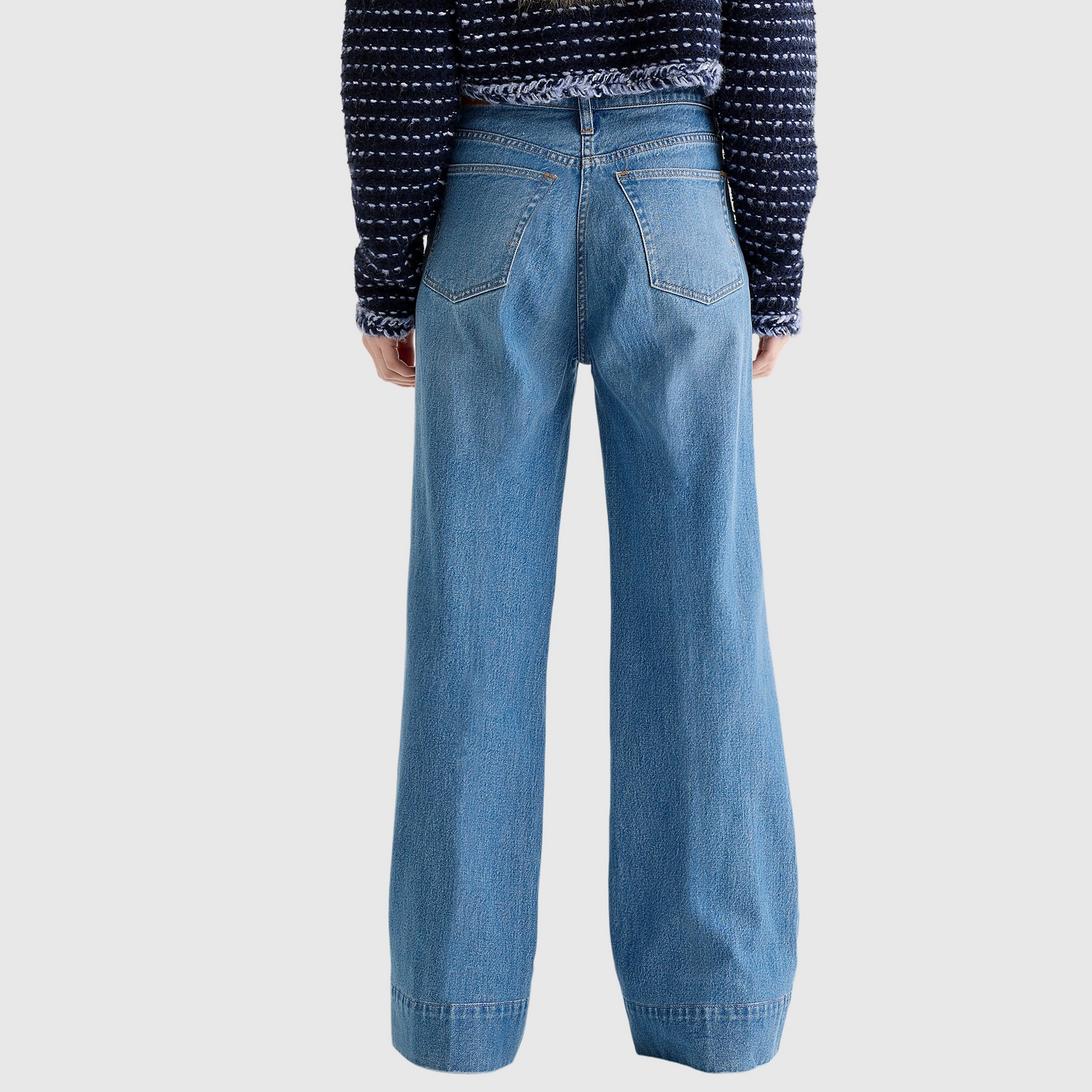 🔥Hot Sale🔥Tall Wide Leg Denim Trouser