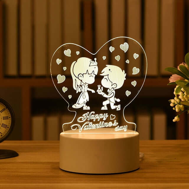 Valentine's Day gift π Love lamp
