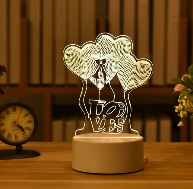 Valentine's Day gift π Love lamp