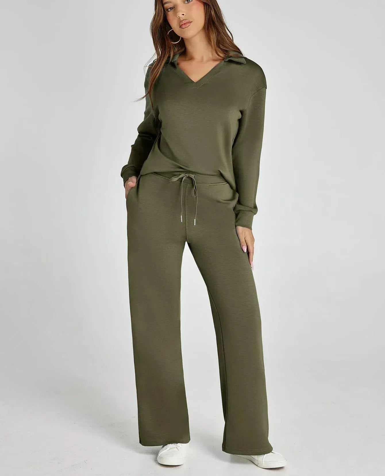 š„Hot saleš„Casual Long Sleeve Sweatsuits Sets