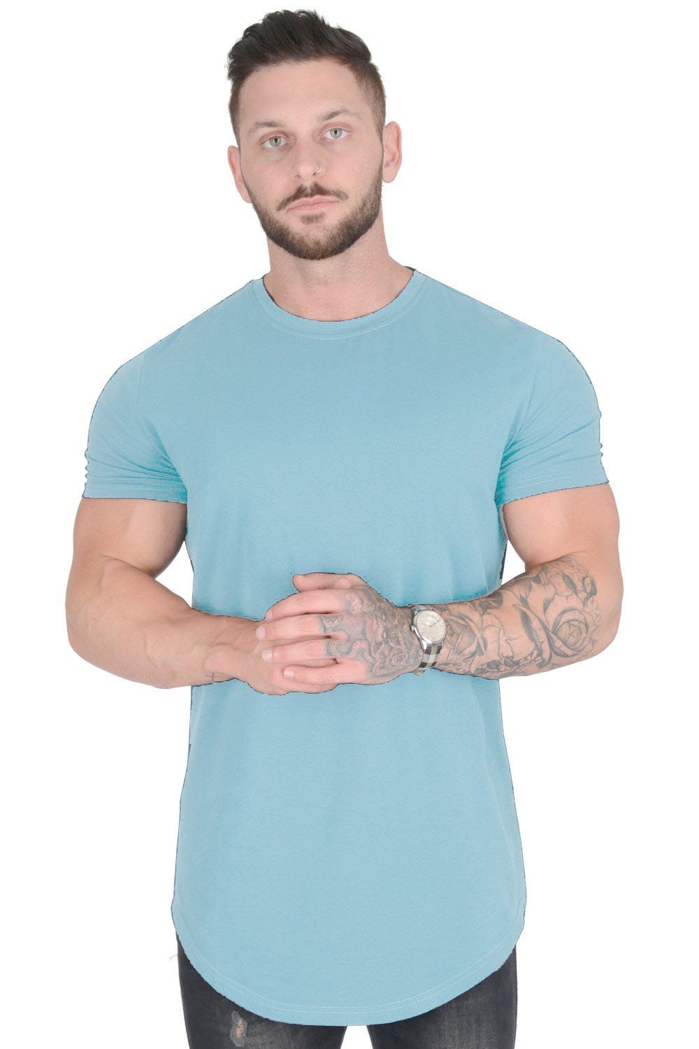 🎉🔥LAST DAY 58% OFF🔥ESSENTIAL DROP-CUT T-SHIRT