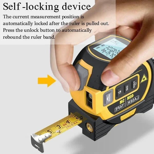 🔥HOT SALE NOW 50% OFF🔥3-In-1 Infrared Laser Tape Measuring