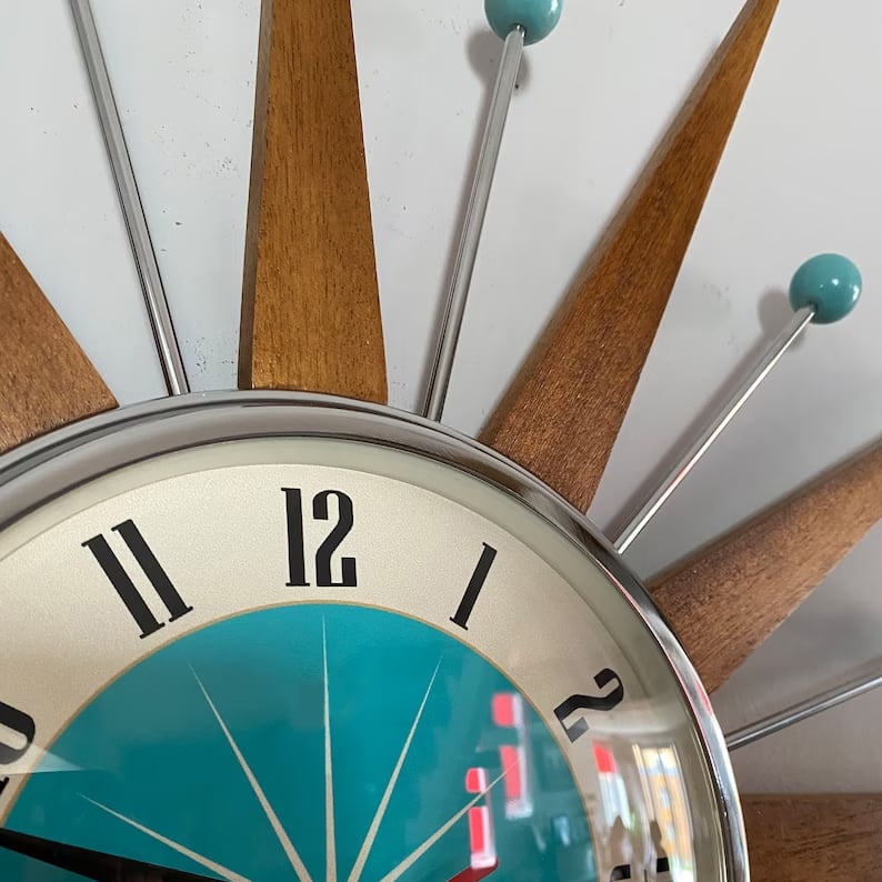 š„Hot Saleš„Starburst Sunburst Clock