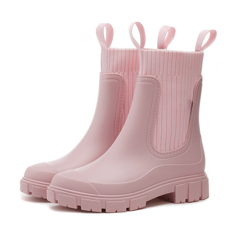 š„Hot saleš„Waterproof Non-Slip Thick Sole Mid-Calf Boots