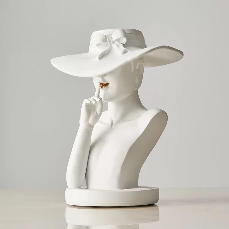 🔥Hot Sale🔥Modern Girl Statue Flower Vase