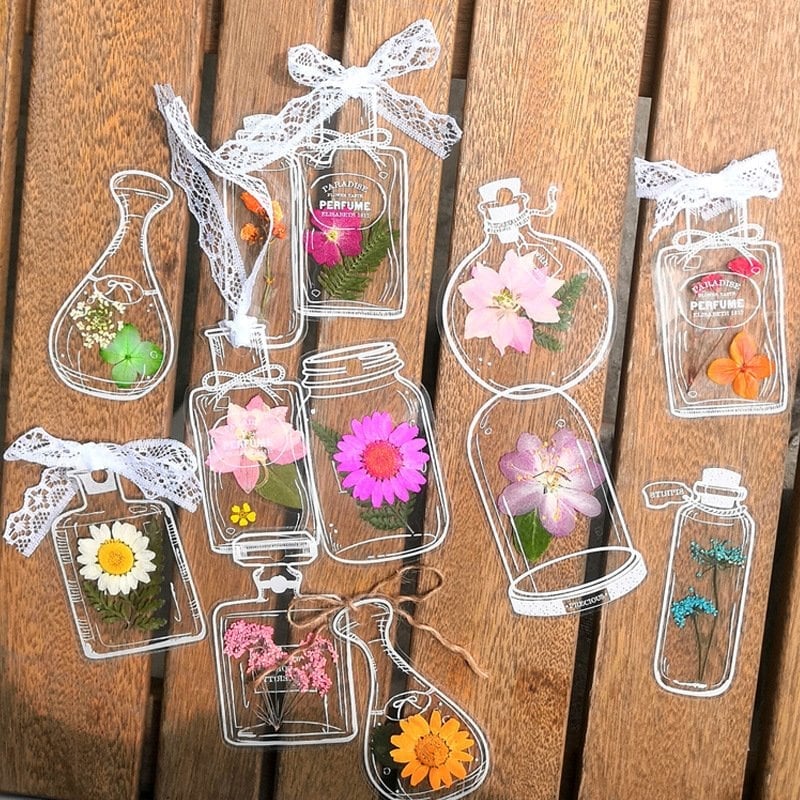 š„HOT SALE NOW 49% OFF-Handmade DIY Creative Waterproof Dried Flower Bookmarks