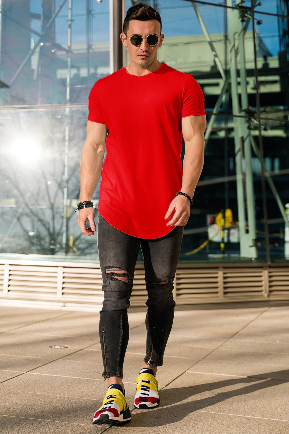 🎉🔥LAST DAY 58% OFF🔥ESSENTIAL DROP-CUT T-SHIRT