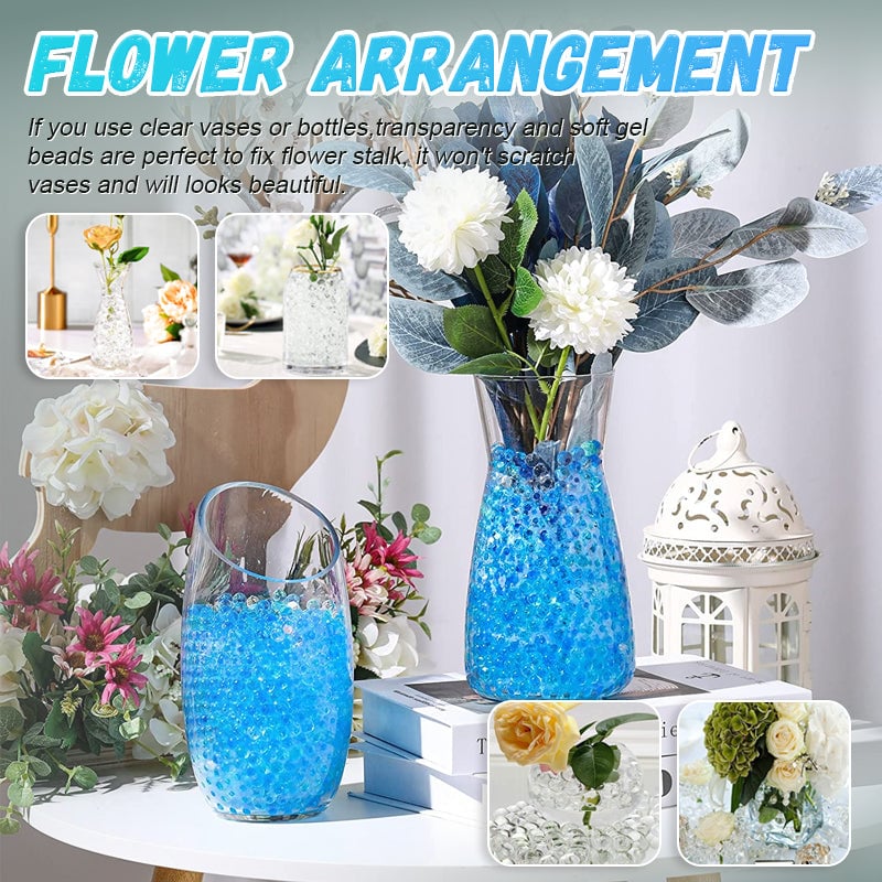🔥Hot sale🔥2250 Pieces 17-20mm Crystal Soil Water Bead Gel