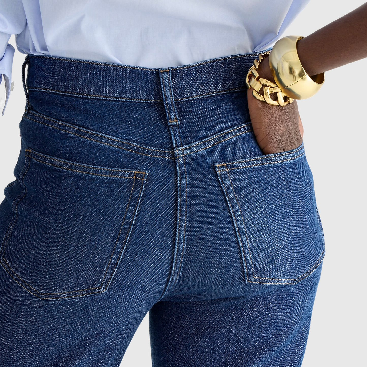 🔥Hot Sale🔥Tall Wide Leg Denim Trouser