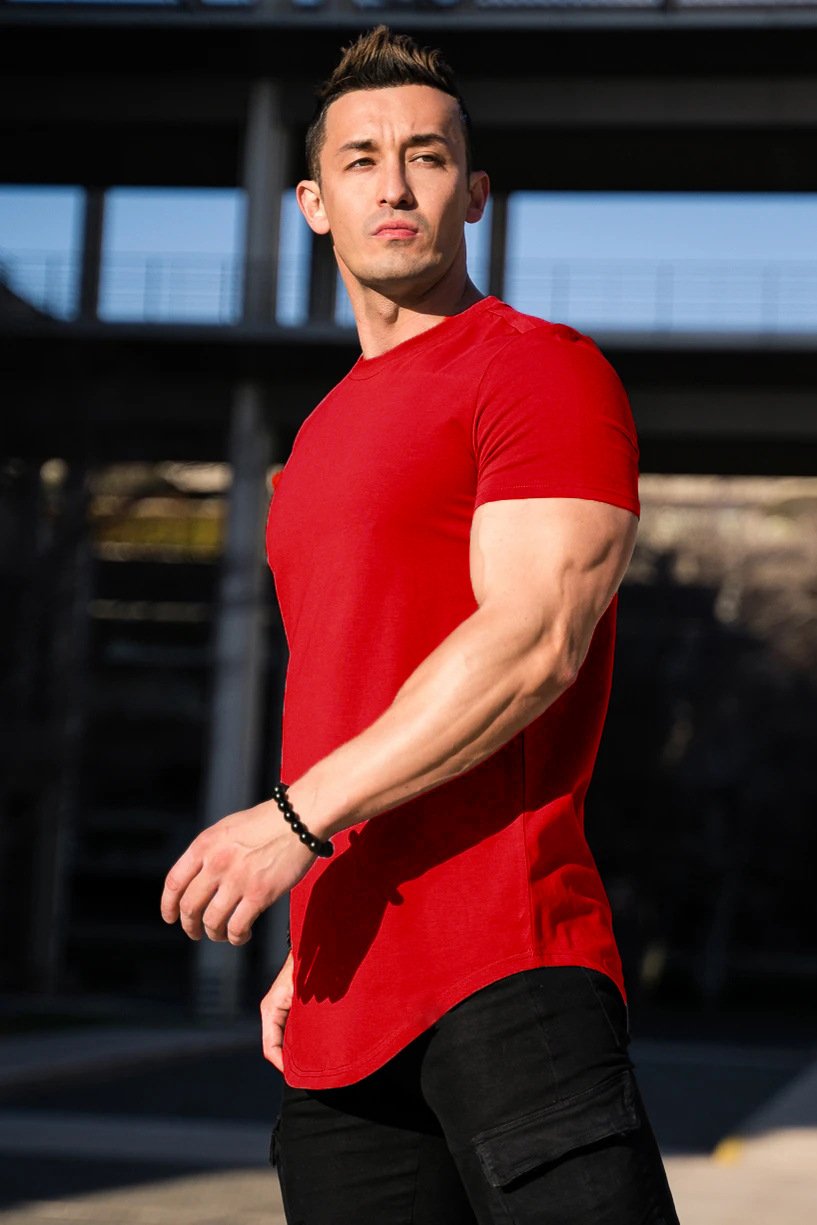 🎉🔥LAST DAY 58% OFF🔥ESSENTIAL DROP-CUT T-SHIRT