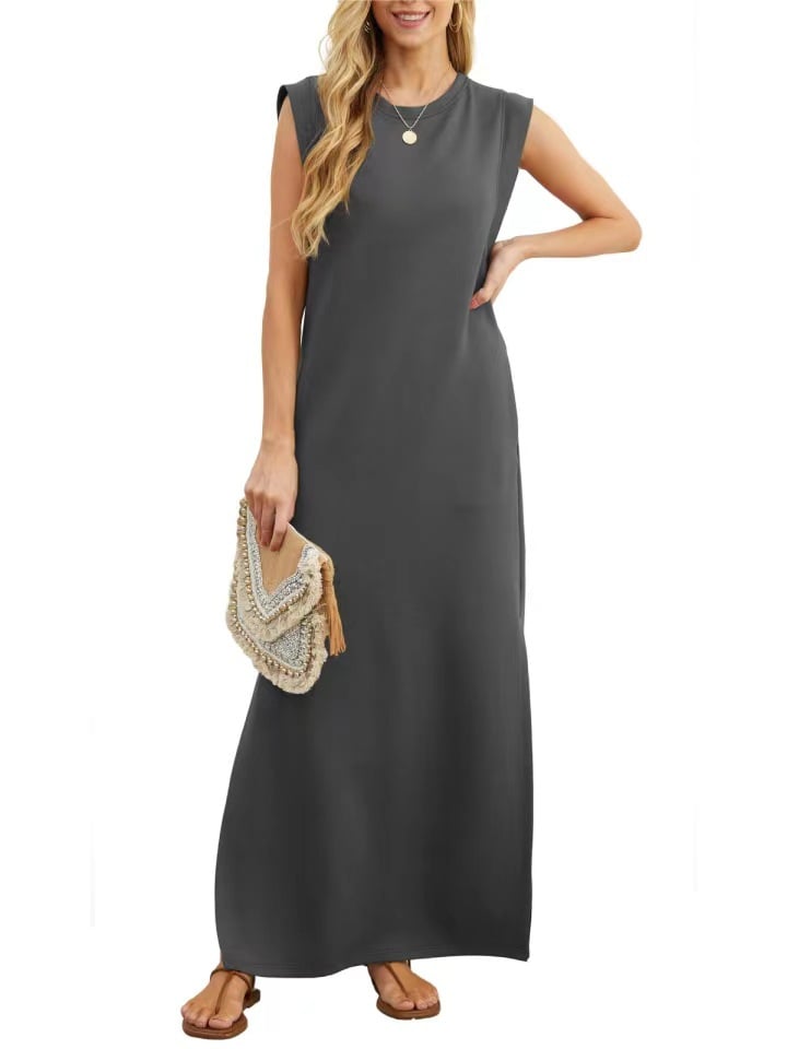 💥Hot Promotion 49% OFF💥💕NEW CASUAL LOOSE SPLIT WRINKLE-FREE MAXI DRESS