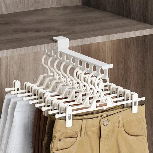 š„Hot saleš„Intelligent pull-out slide trouser rack