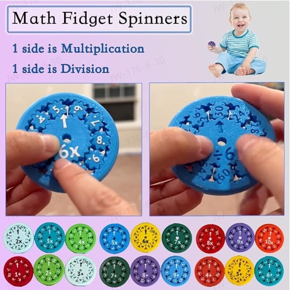 š„Hot saleš„New math fidget spinner
