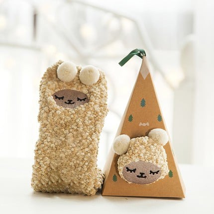 š„Hot Saleš„Cute Christmas Style Thickened Warm Socks