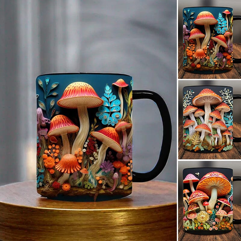 🔥Hot Sale🔥3D Magic Mushrooms Mug