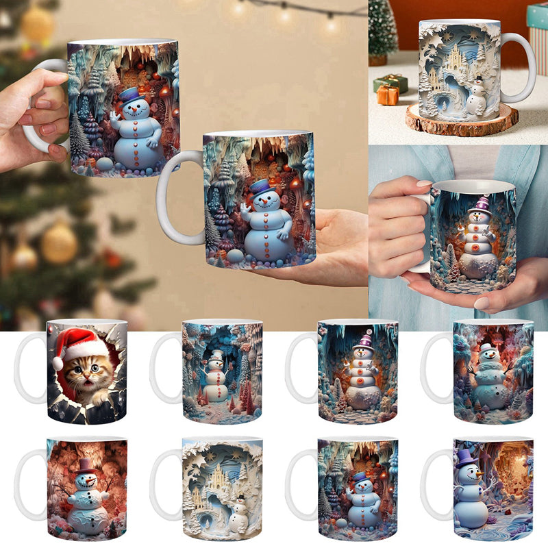 š„Hot Saleš„3D Christmas Mug