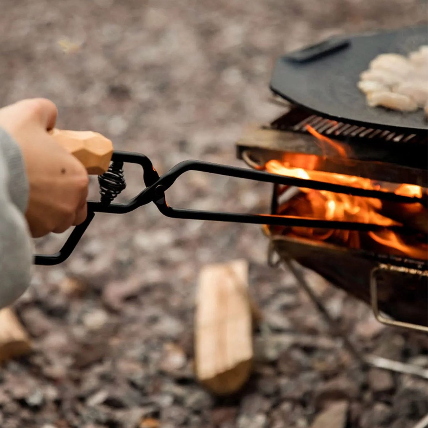 🔥HOT SALE NOW 52% OFF🔥Firewood Tongs