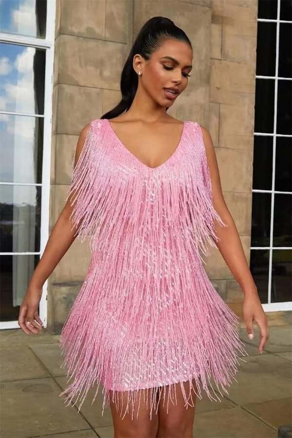🔥Last day 55% limited time offer 🔥Sexy Princess Style V-Neck Slip Dress