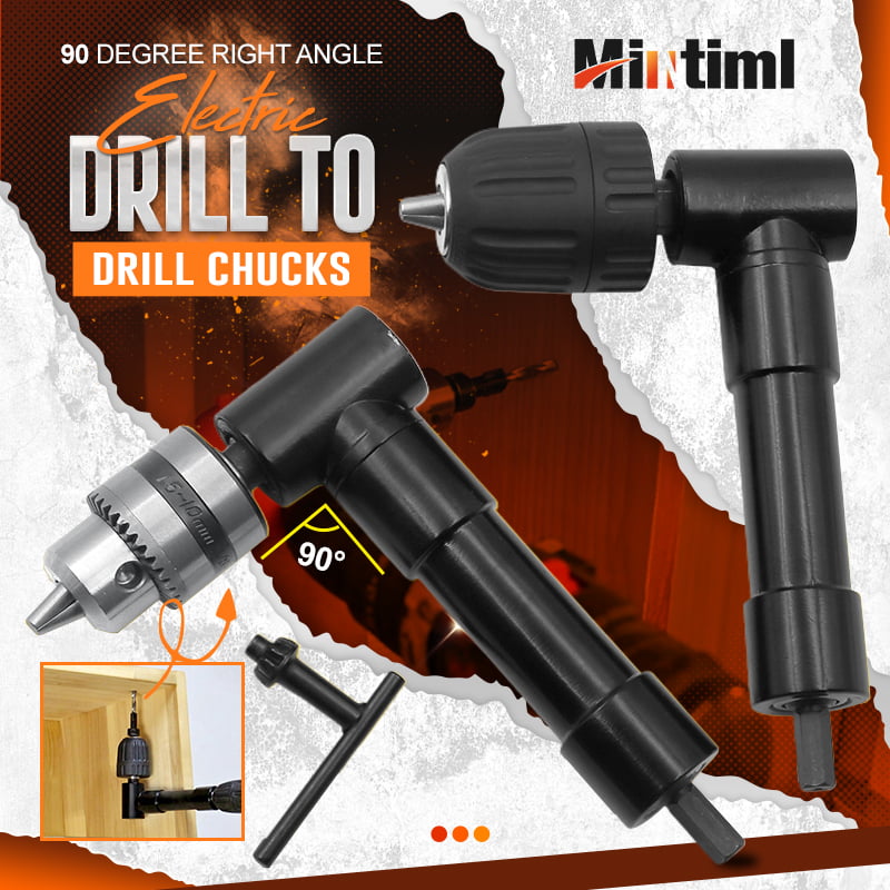 90 Degree Right Angle Electric Drill Chucks Device