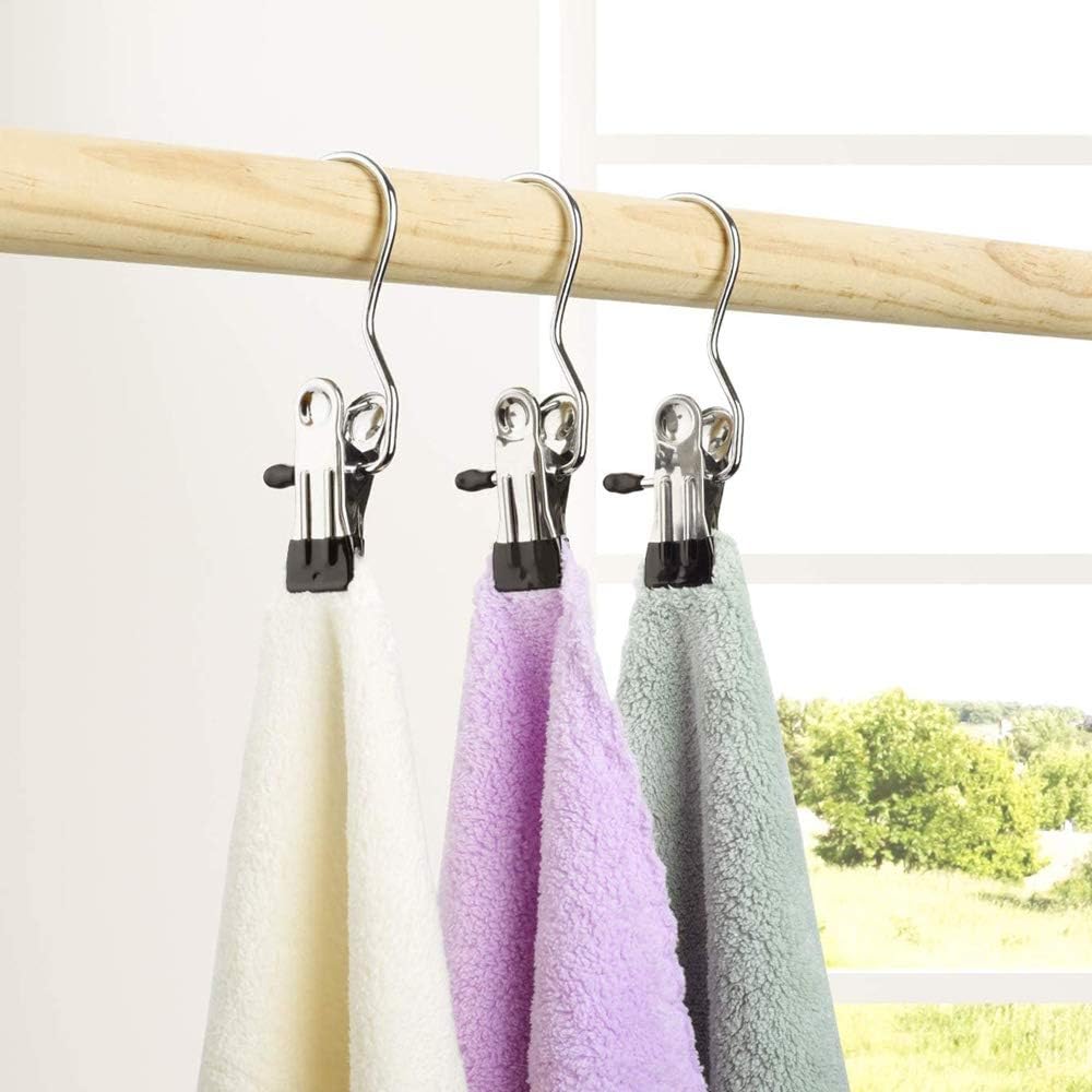 💥Hot Sale- 49% OFF💥Anti-rust Clip Space-saving Clothespin Hat Pants Storage Hanging Travel Hook
