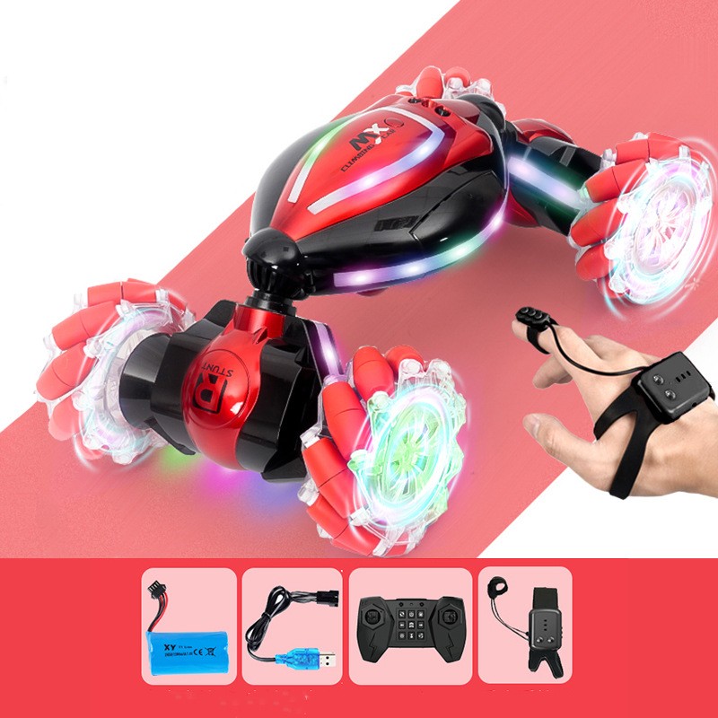 REMOTE CONTROL STUNT CAR + GESTURE SENSOR