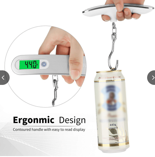 48% OFF🔥Portable Electronic Hook Scale with Strong Nylon Strap