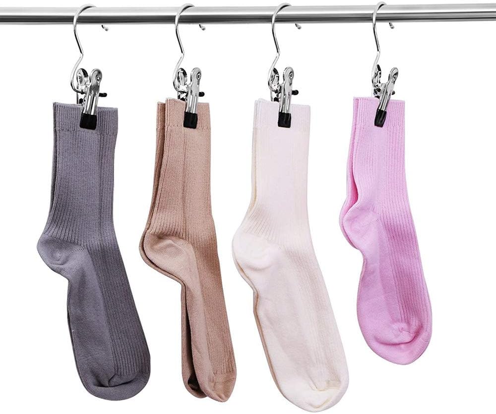 💥Hot Sale- 49% OFF💥Anti-rust Clip Space-saving Clothespin Hat Pants Storage Hanging Travel Hook