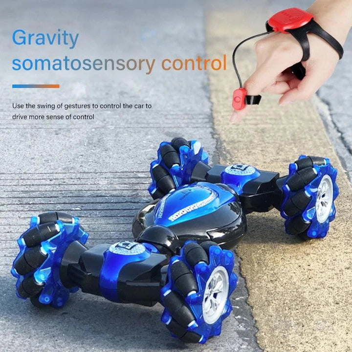 REMOTE CONTROL STUNT CAR + GESTURE SENSOR